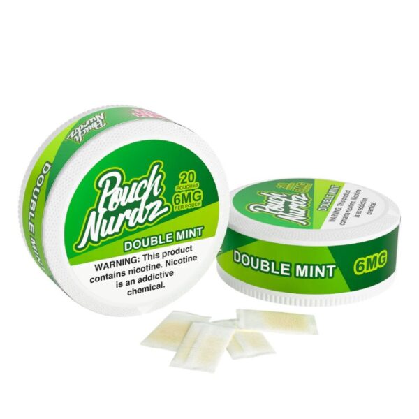 Pouch Nurdz Nicotine Pouch DOUBLE MINT 20τμχ 12mg